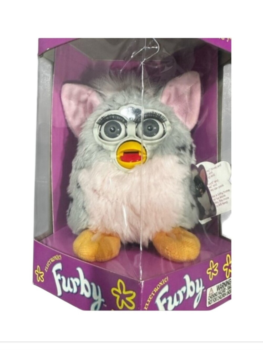 VTG 1998 Generation 1 Leopard Furby (Model 70-800) Produced by Tiger Electronics